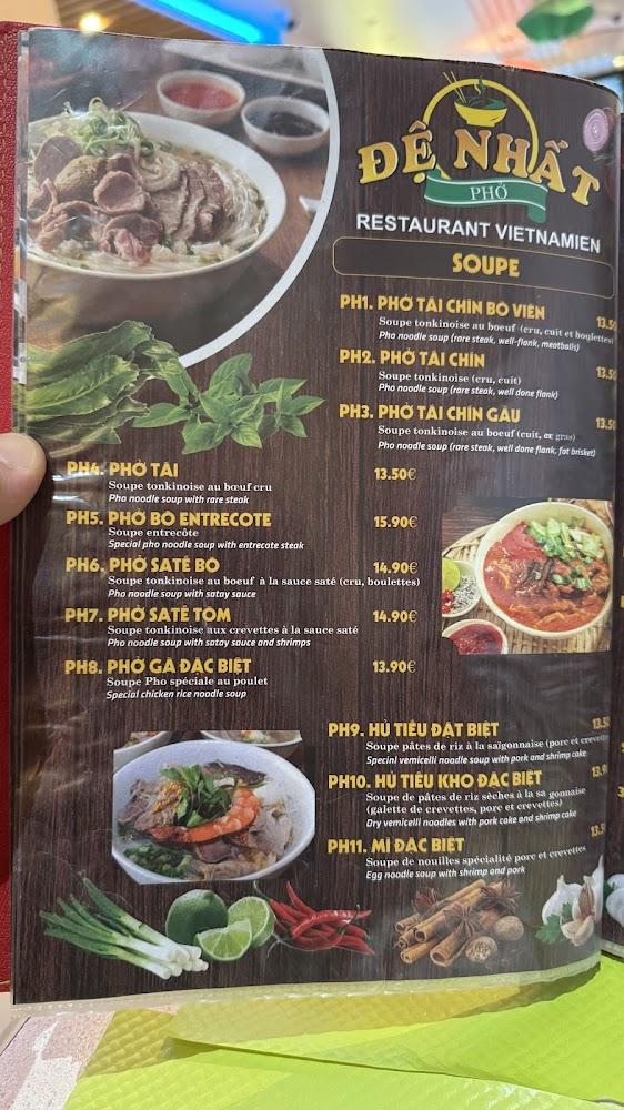 DE NHAT PHO - Menu Image 2